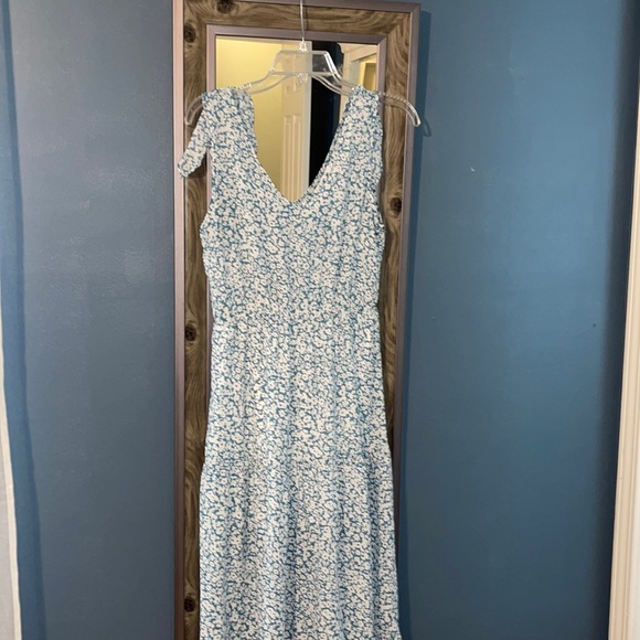 Sienna Sky Dresses & Skirts - Blue floral maxi dress